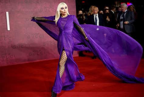 gucci movie red carpet|lady gaga on the red carpet.